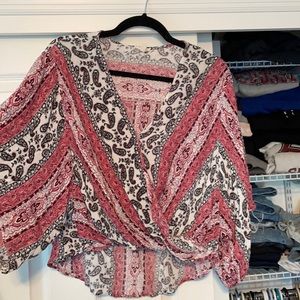 Pattern flowy blouse